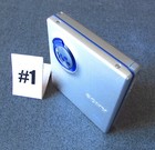 Sony Mz-e510 Walkman Portable Minidisc Player Japan Fully Works Silver blue  1