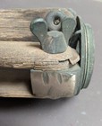 57  Antique Vintage Wood Land Survey Transit Tripod  Brass Hardware 