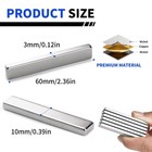 Powerful Neodymium Bar Magnets  12 Pack Rare Earth Magnet  Heavy Duty Magnets   