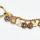 Louis Vuitton Key Ring  Gold Browns  4713243