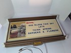 Vintage Olympia Beer Lighted Menu Board Light Sign Washington State 30x14