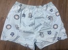 Vintage 70s Unc Tar Heels All Over Print Boxer Shorts Usa Made Men   s Large Rare