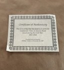 Confederate States Of America  500 Civil War Bond From 1863 With 7 Stamps 