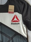 Reebok Ufc Official Fight Kit Jersey Shirt Mens Black Size 2xs Nwt