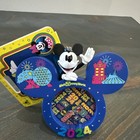 2024 Walt Disney World 4 Parks Mickey Mouse Photo Frame Christmas Ornament New 