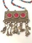 Antique Yemeni Jewish Bedouin Necklace Handmade Asian Kuchi Ethnic Pendant 