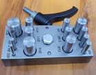 Round 14 Piece Disc Cutter Set 3mm-16mm Jewelry Making Metal Coin Punch Tool Set