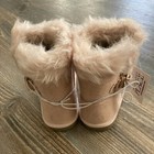 The Children s Place Toddler Girls  Pink Warm Lightweight Faux Suede Boots Nwt