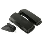 Dual 6x9 Speaker Lids Harley Touring Saddlebag Road King Street Glide 1 Pair