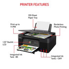 Canon Pixma Megatank G3270 Bk Wireless Color Inkjet Printer