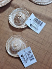 Lot Of 7 Miniature Straw Hats Unused Crafts Doll Making 3 Sizes