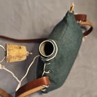 Ww1 French M1877 1915 2-liter Canteen Repro Bidon Poilu Horizon Wool   Leather