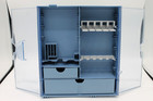 Bernina Sewing Machine Accessory Storage Box Case For Feet  Bobbins  etc - Blue