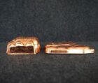 Copper Color Molds Sheep Lamb Bunny Rabbit Wall Hanging Lot Of 2   read