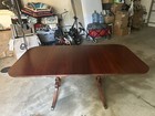 Duncan Phyfe Mahogany Circa 1930s Dining Table Vintage Excellent Condition