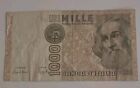 Vintage Italian 1000 Lire Mille Banca D   italia 1982 Banknote