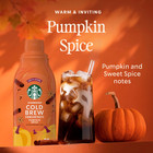 Starbucks Pumpkin Spice Cold Brew Coffee Concentrate  Cold Brew Concentrate Liqu