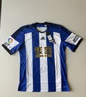 Adidas Carlos Vela Real Sociedad 2014 2015 Home Shirt Soccer Jersey Sz M Mexico