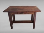 Antique Solid Wood Library Table Desk Arts   Crafts Mission Style