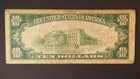 1929   10 Dollar New York National Currency   Nice   free Ship  s3388