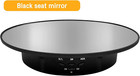 Motorized Rotating Display Stand  7 87inch  17 6lb Load   mirror Covered 360 