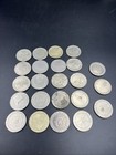 Lot Of 23  1 Casino Gaming Tokens Metal Very Circulated Conditions Sku a