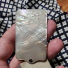 Fine Antique Desirable Small Size Victorian Mother Of Pearl Pocket Diary