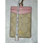 Coach Id Lanyard Badge Euc