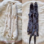 100  Real Mink Fur Skin Leather Hides Supply Furs Flawed Mink Skins Warm