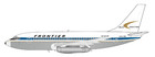 Jc Wings Xx20506 Frontier Airlines Boeing 737-200 N7377f Diecast 1 200 Jet Model