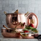 Ruffoni Historia Hammered Copper Covered Au Gratin With Artichoke Knob