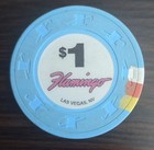         vintage  1 Flamingo Casino Las Vegas  Nv Casino Chip 2004 Issue Rare Nice 