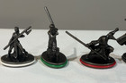 Monopoly 2005 Star Wars Saga Edition Replacement 8 Pewter Figure Pieces   2 Dice