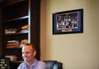 Mario Chalmers Autographed Kansas Jayhawks The Shot 2008 Framed 11x14 Photo Jsa