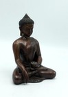Copper Oxidized Shakyamuni Buddha Statue 6 8 Inch