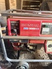 Honda Em 5000 Sx Em5000sx Portable Power Generator Red  Model Em 5000 Sx
