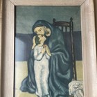 Motherhood  1901  Signed By Pablo Picasso - 11 5  X 16 5  Fine Art Print Vintage