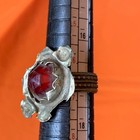 Rare Ancient Roman Ring Amazing Artifact Engraved Red Stone Authentic