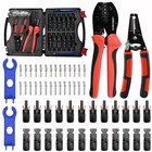 Solar Mc4 Connector Crimping Tool Kit For Solar Panel Cable Assembly 14-10 Awg