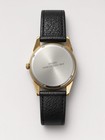 Vintage Episode Two-tone Dress Watch Roman Numeral  Black Leather Strap  Quartz