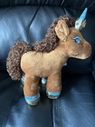 Afro Unicorn Horse Plush Stuffed Toy Animal 14 In Princess Crown Nwt