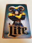 Miller Lite Beer Los Angeles Rams Sign - Nfl National Football League High Life