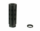 Black Ruger Pc Carbine 9 Mm Muzzle Brake Low Concussion thread Adapter And Crush