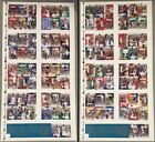 1995 Skybox Master Series Special Limited Edition Press Sheet A   B Set Uncut