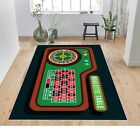 Casino  Roulette Wheel On Green Casino Table  Realistic  Roulette Table  Roulett