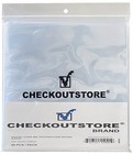 100 Crystal Clear Plastic Opp For 12  Vinyl 33 Rpm Records 4 Mil   1-3 Days