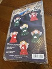 Bucilla Gallery Of Stitches Angels Felt Ornaments Kit 33609 Makes 6