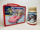 1984 Gremlins Gizmo Metal Lunchbox W  Thermos Aladdin Vintage 80s