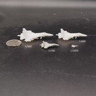 3d Printed Model Unpainted 1 1500 700 400 350 Russia Su-37 Fighter Jet