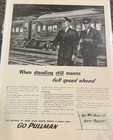1943 Pullman Railroad Magazine Print Ads Lot  go Pullman  Pullman-standard